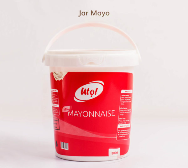 Uto! Real Mayonnaise - 1000ml - Nigerian Made Mayonnaise, Mayonnaise in Nigeria, Mayonnaise in Lagos
