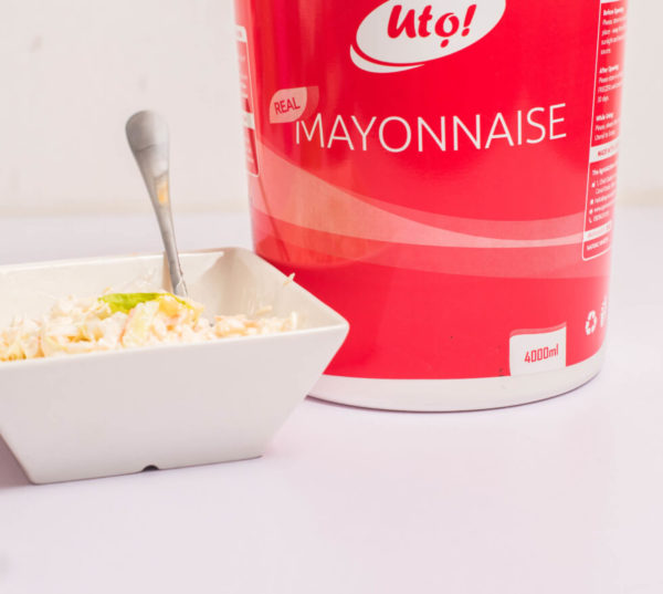 Uto! Real Mayonnaise - 4000ml - Nigerian Made Mayonnaise, Mayonnaise in Nigeria, Mayonnaise in Lagos