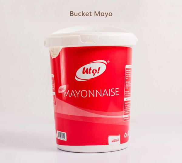 Uto! Real Mayonnaise - 4000ml - Nigerian Made Mayonnaise, Mayonnaise in Nigeria, Mayonnaise in Lagos